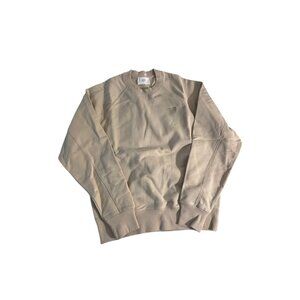 Ami Paris Beige Sweatshirt - Crew Neck Size M Cotton Blend Made In